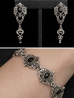 Vintage Earring and Bracelet Set